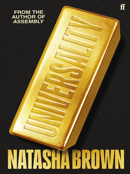 Title details for Universality by Natasha Brown - Wait list